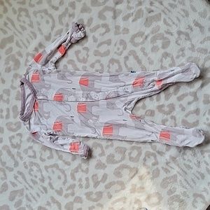 Elephant kickee footie